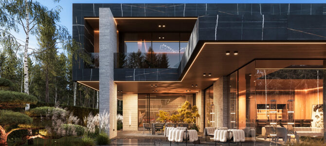 «Black Star». House in high-tech style «Black Star». House in high-tech style