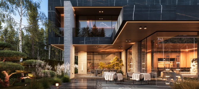 «Black Star». Дом в cтиле хай-тек «Black Star». Дом в cтиле хай-тек