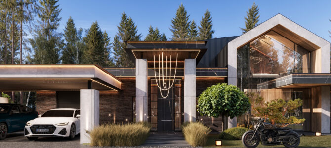 «Air Star 1». House in the Wright style «Air Star 1». House in the Wright style