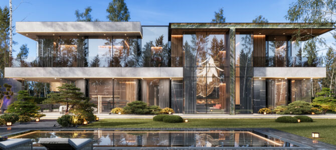 «Night Stars». Дом в cтиле хай-тек «Night Stars». Дом в cтиле хай-тек